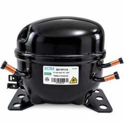 COMPRESOR R600a PARA REFRIGERADOR  1/6 HP KOM| Refacciones para Refrigerador