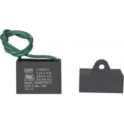 CAPACITOR 6 MFD 250 V | Refacciones para Ventiladores